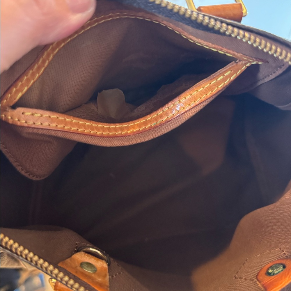 Classic! Timeless! Authentic Louis Vuitton Brown Speedy! With Sleeper Bag! - Picture 2 of 11